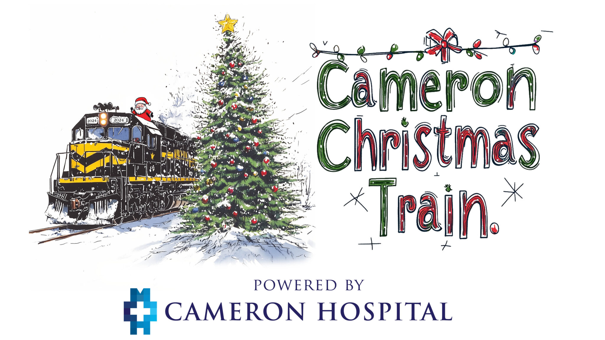 Cameron Christmas Train Santa Arrives by Train Indiana Rail Experience